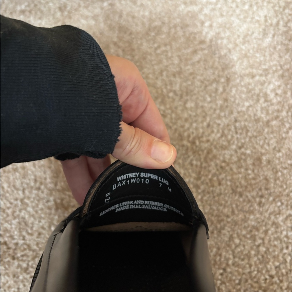 G.H. Bass Black Leather Weejuns Whitney Loafers - Picture 7 of 7